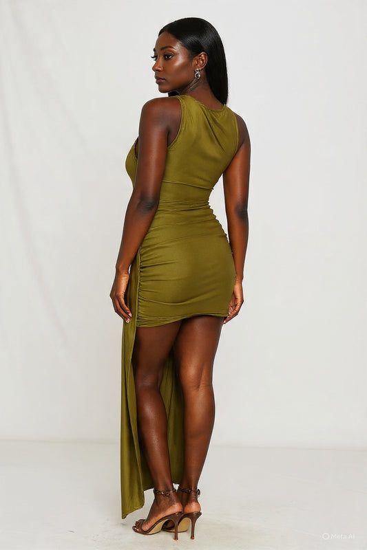 Luxe Satin Dress